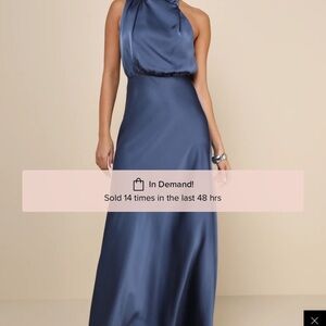 Lulu's Asymmetrical One Shoulder Dress (discontinued purple color)